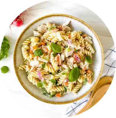 Pasta Salad with Turkey