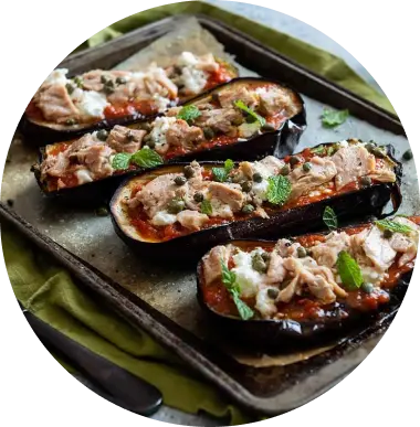 Mushroom, Tomato and Egg Skillet