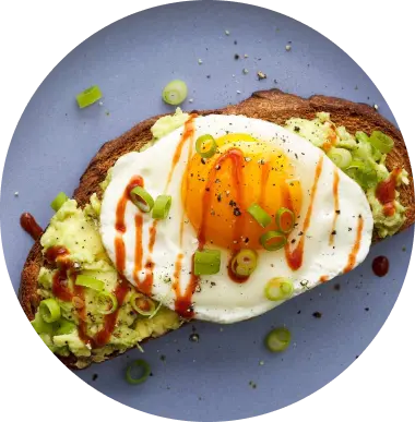 Fried Egg and Avocado Toast