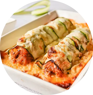 Tuna-Stuffed Zucchini Cannelloni