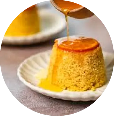 Air Fryer Bread Flan