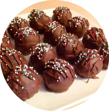 Chocolate and Coconut Bonbons