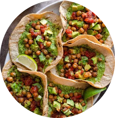 Garbanzo Tacos
