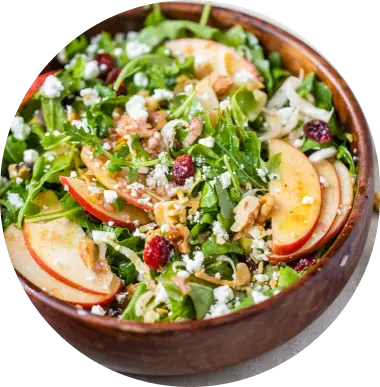 Apple, Lettuce and Nut Salad