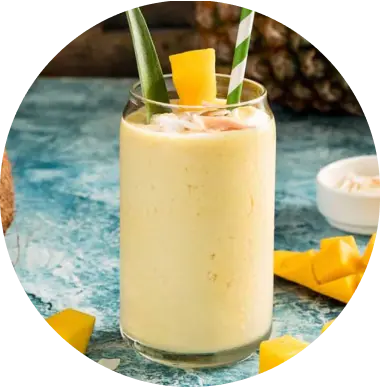 Coconut and Pineapple Smoothie